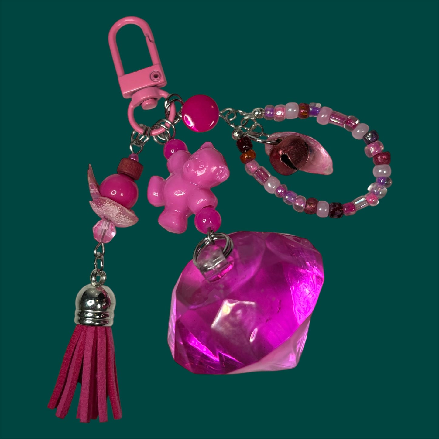 Pretty In Pink Keychain