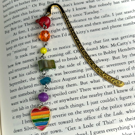 Candy Heart Bookmark