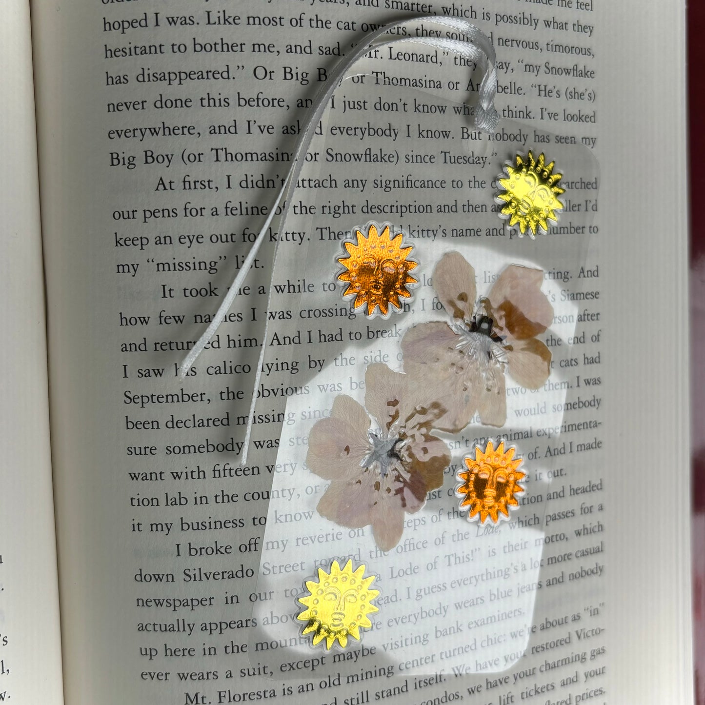 Flower Suns Bookmark