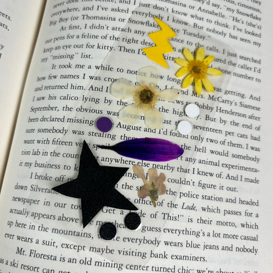 Rockstar Flower Bookmark