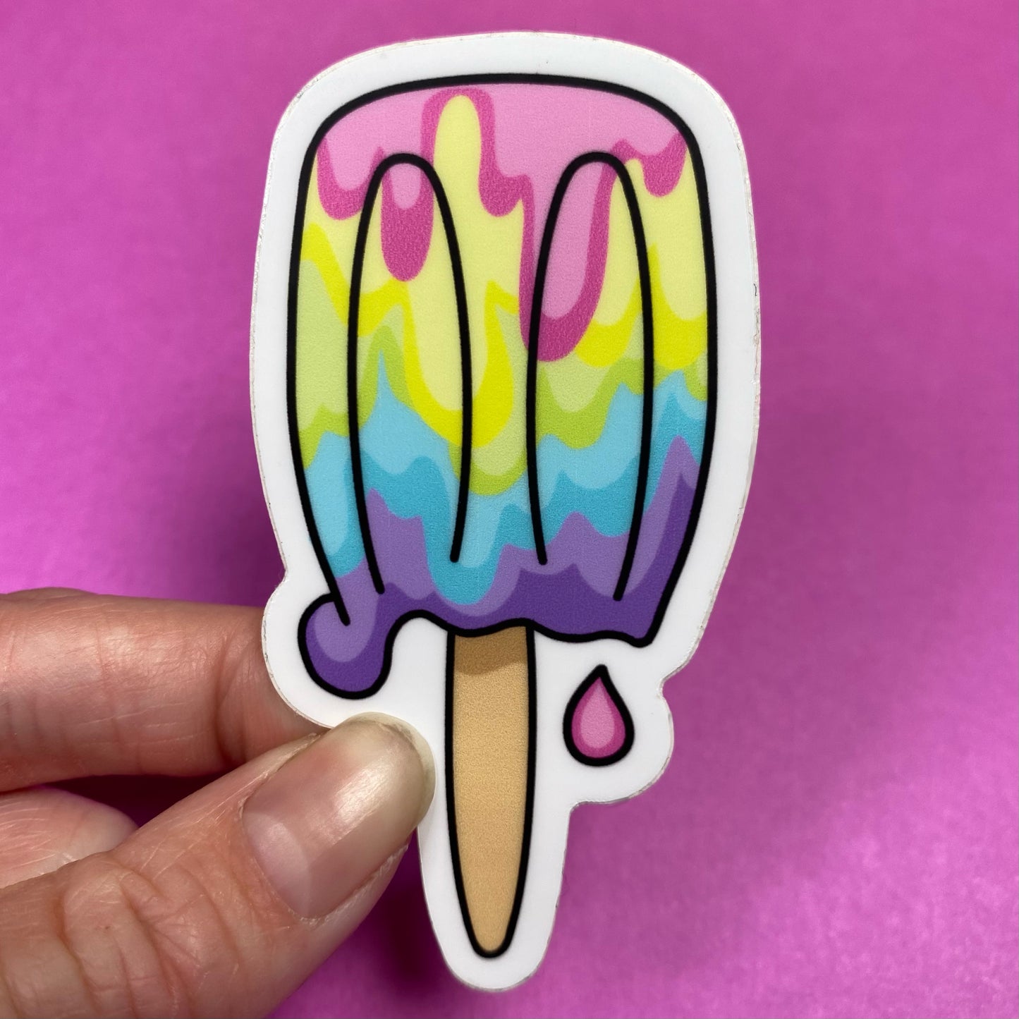 Pride Popsicle Sticker