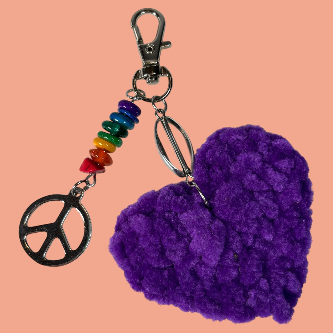 Peace Keychain