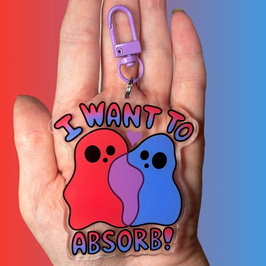 I Want To Absorb Keychain